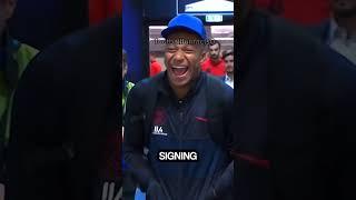 mbappe officially signs for real Madrid.  #mbappe #kylianmbappe #realmadrid #madrista #subscribe