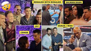 All Celebrities are Interested in Ronaldo Instead of Tyson Fury vs Francis Ngannou