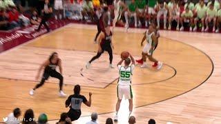 Baylor Scheierman Celtics Debut Highlights vs Heat 13 pts 5 reb 6 ast  2024 NBA Summer League