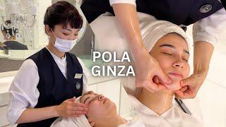 I TRIED 94 YEARS OLD POLAS LUXURY FACIAL IN GINZA JAPAN SOFT SPOKEN ASMR