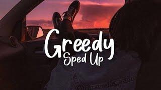 tate mcrae - GreedySped UpLyrics