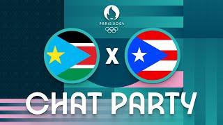 South Sudan v Puerto Rico  Mens Olympic Basketball Tournament Paris 2024  Chat Party 