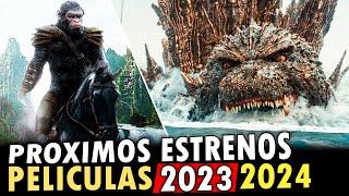 Estrenos de CINE 2023 Y 2024  Peliculas mas esperadas Fechas Trailers sin spoiler