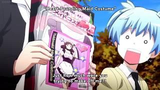 Karma Tries To Get Nagisa To Cosplay As A Maid  Assassination Classroom