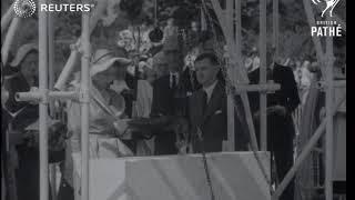 ROYAL Queen visits Hemel Hempstead 1952