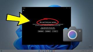 Fix We cant find your camera Error 0xA00F4244 in Windows 11  10  How To Solve Camera ️