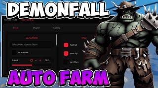 2024 Demonfall Script  Hack  Auto Farm Mobs  Ore God Mode & More PASTEBIN