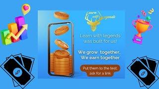 Wow Have You Heard About Learn with Legends?  #LearnWithLegends #MakeMoneyOnline