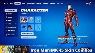 Iron Man Mk 45 Skin Combos Fortnite Battle Royale