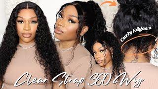  My First TRY of *NEW* Hidden-Strap Snug Fit 360 HD Lace Wig  Pre Bleached & Pre Cut  YMY Hair