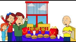 Caillou Turns The Turkey Into McDonaldsGrounded