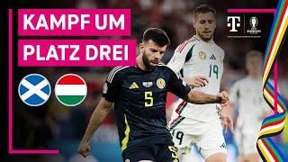 Schottland - Ungarn Highlights mit Live-Kommentar  UEFA EURO 2024 Gruppenphase  MAGENTA TV