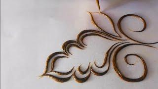 Khaleeji Mehendi Leaves Designs  Learn different khaleeji mehendi leaves