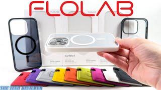 FLOLAB Surtect iPhone 15 Pro Case 13 Ft Drop Protection Customizable Great with MagSafe SnapGrip