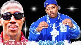  Munchie B Almost Fights Spider Loc At Noo Jumper Podcast Today - Inglewood Family - Los Angeles