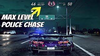 Need For Speed HEAT - Level 5 Heat Cop Chase Escape & Getting MAX Level 50 700k+ Rep Gain
