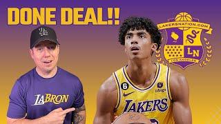 Breaking Lakers Sign Max Christie To Four Year Deal