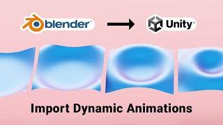 Import ANY Animation from Blender to Unity NO RIG  NO BONES