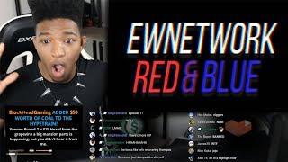 ETIKA REACTS TO EWNETWORK  RED AND BLUE ETIKA DATING SIMULATOR