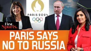 Paris Mayors Hypocritical Stance Against Putins Russia For OlympicsFirst Sports with Rupha Ramani