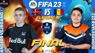 FINAL - ANDERS VEJRGANG VS Z22 RVPLEGEND10  FIFA 23 - FGS 5 EUROPE DAY 2 - PRO VS PRO