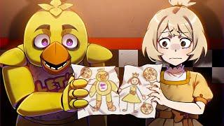 Origin Story of Chica Five Nights at Freddys Animation