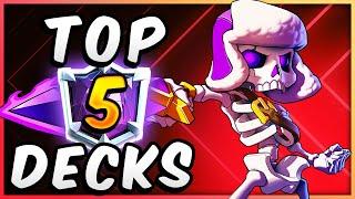 TOP 5 DECKS from the BEST PLAYERS IN THE WORLD  — Clash Royale June 2024