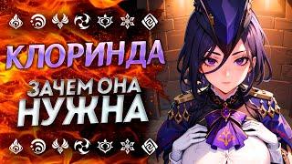 НУЖНА ЛИ КЛОРИНДА?️ Клоринда Геншин Импакт  Genshin Impact