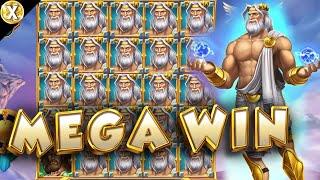 EPIC Big WIN New Online Slot  Rise of Olympus Origins  Playn GO Casino Supplier