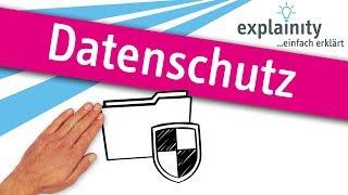 Datenschutz einfach erklärt explainity® Erklärvideo