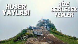 Huser Yaylası Rize - Huser Yaylası Sis Denizi - Rize Gezilecek Yer - Karadeniz Turu - Rize Türkiye