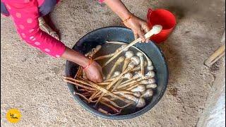 Jharkhandi Adivasi Style Cheapest Junglee MushroomKhukhri  Thali Rs. 30- Only l Ranchi Street Food