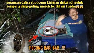 camping horror serangan dahsyat pocong kiriman dukun di peluk sampai guling-guling masuk tenda