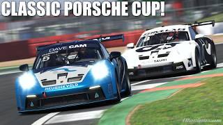 This AMAZING race was overshadowed by an AGGRESSIVE SMURF  iRacing Porsche Cup at Silverstone