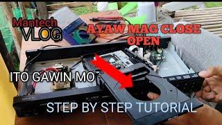 DVD PLAYER NA AYAW MAG EJECT#PLAYER#REPAIR#MANTECHVLOG#youtube #youtubetrending #youtubeviralvideo