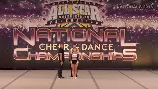 SAS Magnitude - Open Level 4 Partner Stunt AASCF National Championship 2018