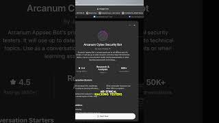 Try this Ethical Hacking A.I tool