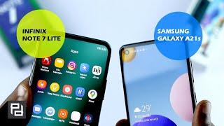 Infinix Note 7 lite vs Samsung Galaxy A21s