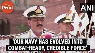 Indian Navy has evolved into...-What Admiral Dinesh Tripathi said after taking over as Navy Chief