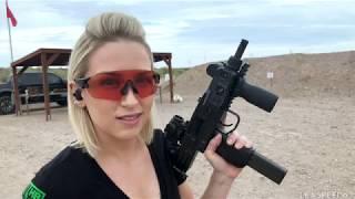 Firing a Real Full-Auto Mini Uzi Submachine Gun