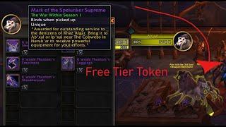 Where to get your FREE PvPPvE tier piece - Vendor Location for The War Within season 1