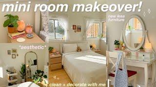 ROOM TRANSFORMATION 🪴 *pinterest inspired* ikea furniture amazon haul clean and decorate with me