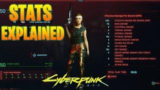 Cyberpunk Stats Explained How It All Works & How To Increase Stats