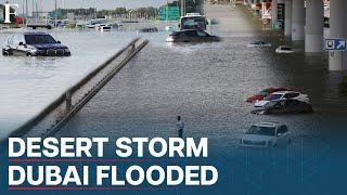 Dubai Streets Submerge Under Water as Storm Dumps Years Worth of Rain In a Day