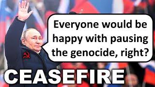 Putin Wants a Ceasefire... Ukraine Knows it is a Trap