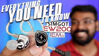 Simgot EW200 IEM In-depth Review  Best Earphones Under 5K ? Best Beginner Audiophile IEMs ?