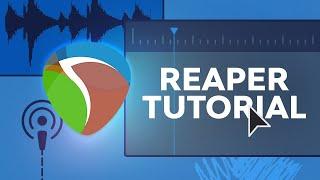 Reaper Tutorial for Beginners  FREE COURSE