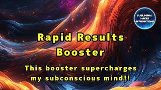 Subliminal Power Surge  - Turbocharge Your Results Instantly