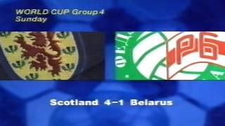 SCOTLAND V BELARUS - WORLD CUP QUALIFIER - SEPTEMBER 1997