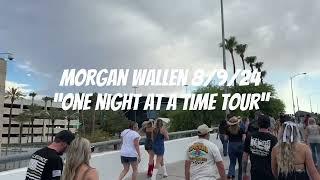 Amazing MORGAN WALLEN “One Night at a Time” tour LAS VEGAS 892024